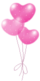 gif balão rosa