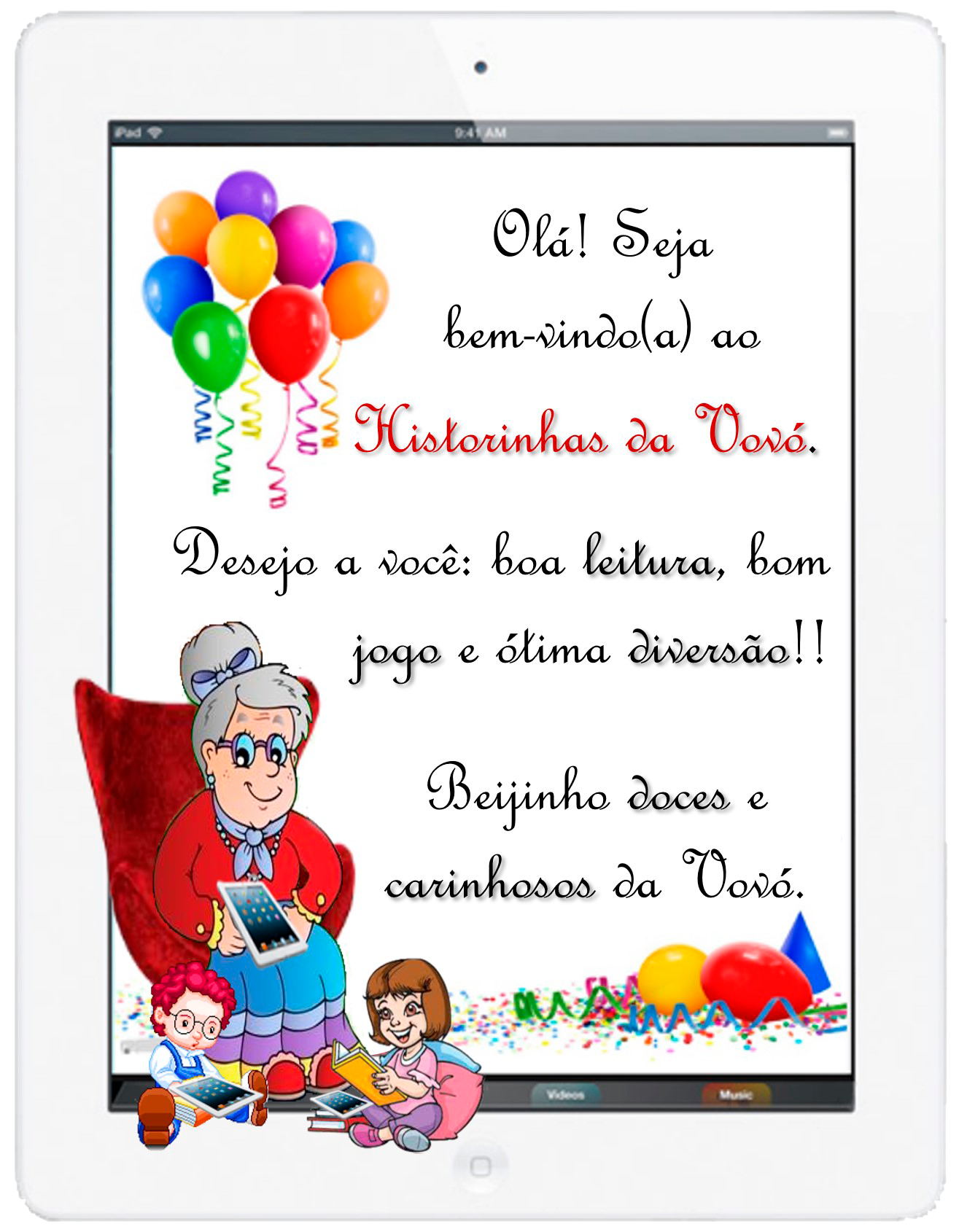 Mensagem de introdução